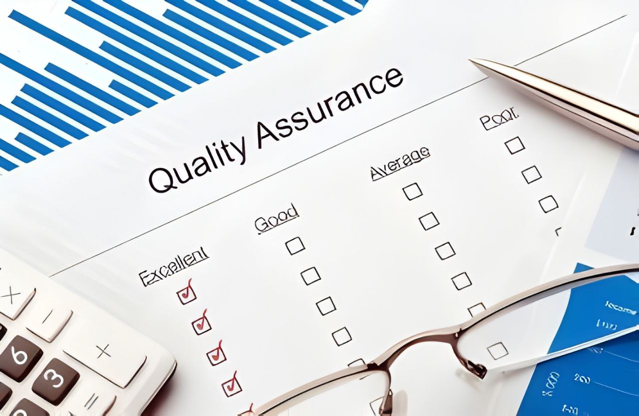 Quality control lab for plastic granules